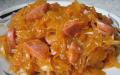 Classic cabbage stew recipe